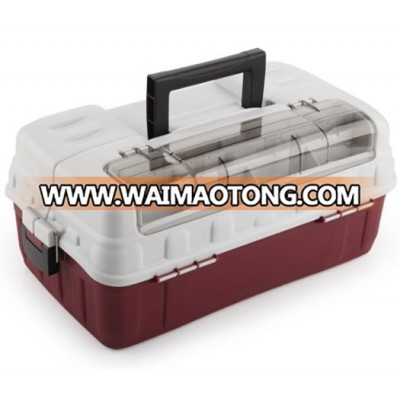 Portable Folding storage box Multifunction lure plastic fishing tackle box